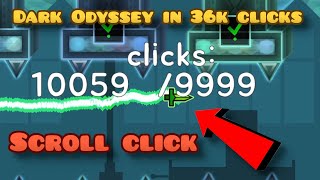 Dark Odyssey by JonathanGD but in 36k clicks (scroll click)