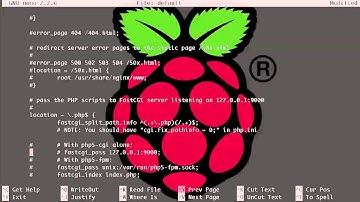 Raspberry Pi   Tutorial 11   Installing a Webserver Nginx, PHP, Perl