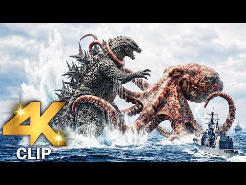 GODZILLA MINUS ZERO Clip + Trailer (4K ULTRA HD) 2026