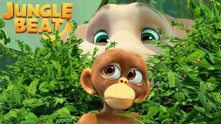 Stealth Elephant | What's Mine is Yours | Jungle Beat: Munki & Trunk | Kids Animation 2023