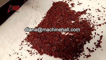 Cocoa Bean Peeling Crushing Machine