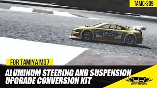 Yeah Racing RC Aluminum Steering and Suspension Upgrade Conversion Kit For Tamiya M07