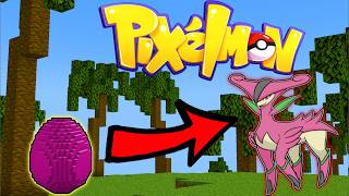 Unlocking Mysteries Shiny Legendary Pokemon Egg Minecraft Pixelmon!