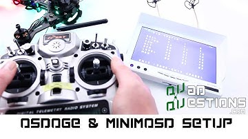 OsDoge setup--also works for minimosd or mini osd featuring MWOSD