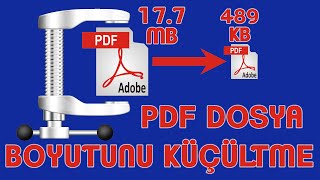 Bir PDF dosyasının boyutunu nasıl değiştirebilirim?