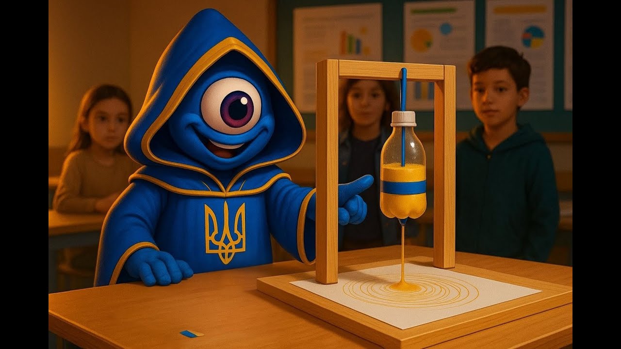 1. 🌀 Маятник малювальник. День науки.