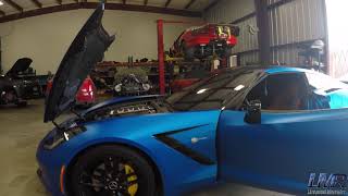 Steven Fereday breaks down the 850HP C7 Stingray(Matte Blue)
