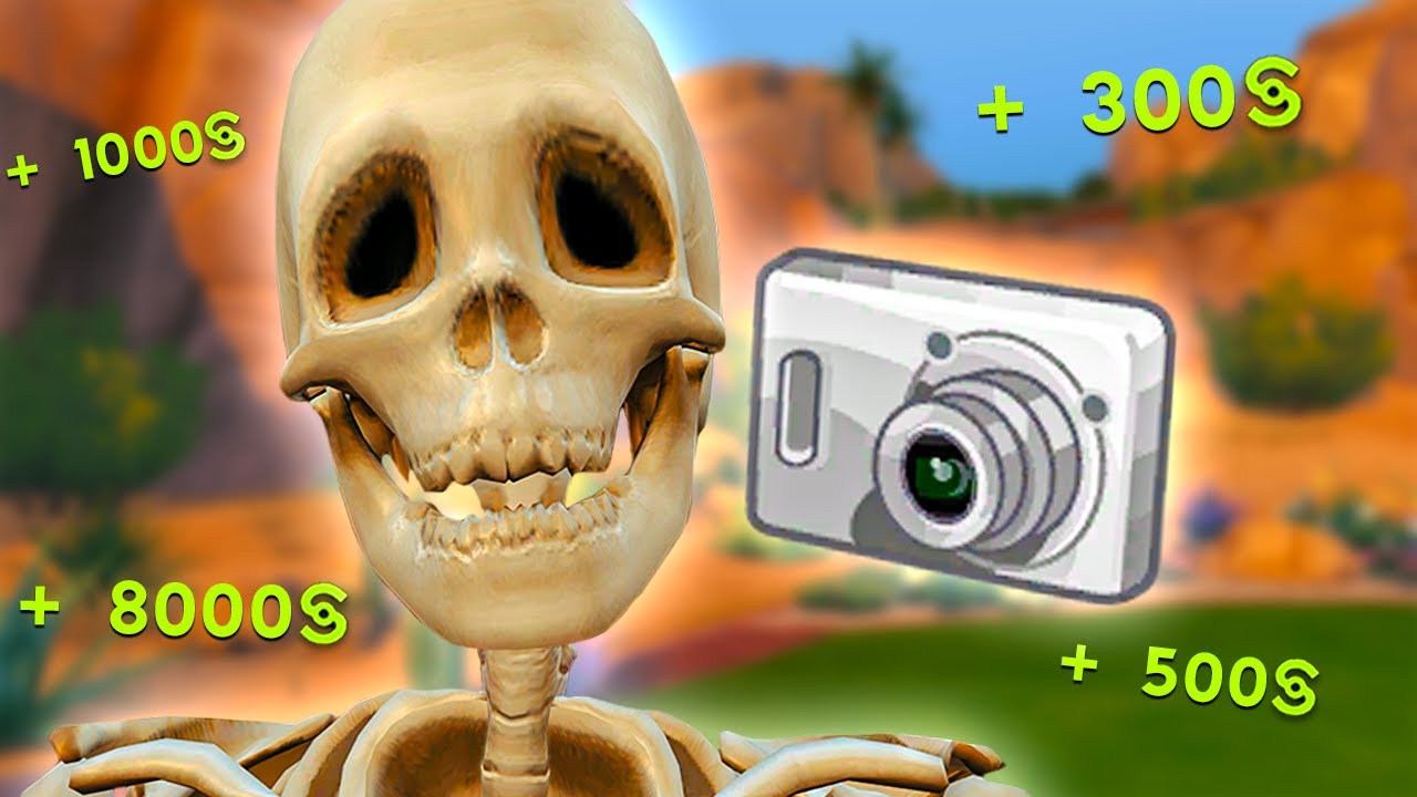 Devenir RICHE en étant PHOTOGRAPHE 📸 (j'imaginais pas ça) | SIMS 4