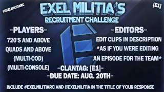 Recruiting Clan Ϟ Exel Militia