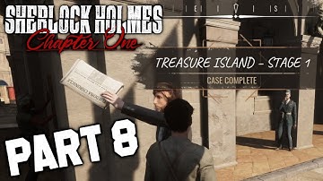 Treasure Island - Stage 1 - Full Walkthrough (Sherlock Holmes Chapter One PART 8)