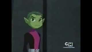 Teen Titans Raven and Beast Boy Hurry Up and Save Me