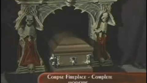 HAUNTEDPROPS.COM CORPSE FIRE PLACE COMPLETE ANIMATRONIC