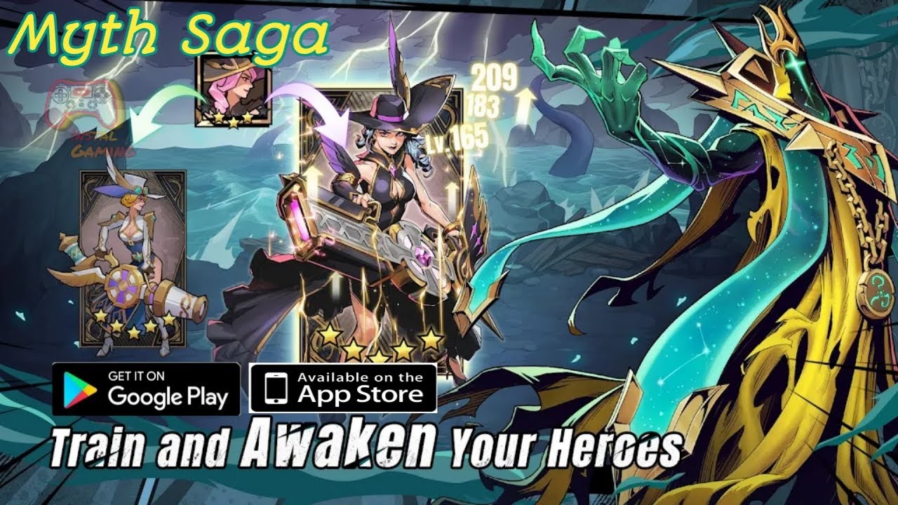 Myth Saga: Idle Heroes RPG Gameplay (Android/APK)