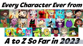My Art Of Every Character From A To Z So Far In 2023 Picture 442023