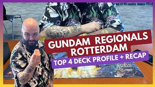Gundam Regionals Top 4 Deck Profile and recap!