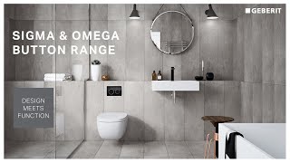 Geberit Sigma & Omega Concealed Cistern Button Selector