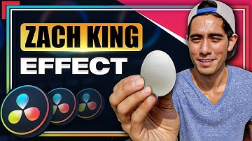 Edit like Zach King In Davinci Resolve - Bouncing Egg Effect!