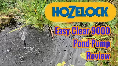 Hozelock Easy Clear 9000 pond pump review