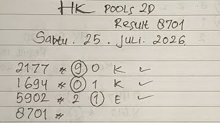 PREDIKSI HK 25 JULI 2026 | HK POOLS MALAM INI | RUMUS HK POOLS MALAM INI