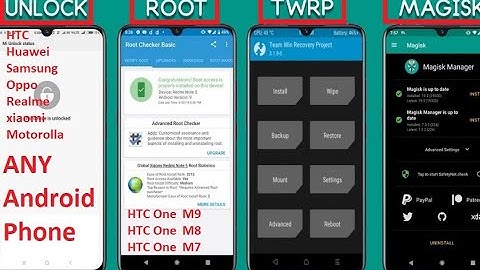 Unlock bootloader, install TWRP and root any android device (full Guide) 2021