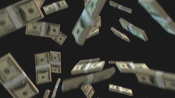 Animatie van vallend geld in 5 minuten - After Effects-zelfstudies | Element 3D