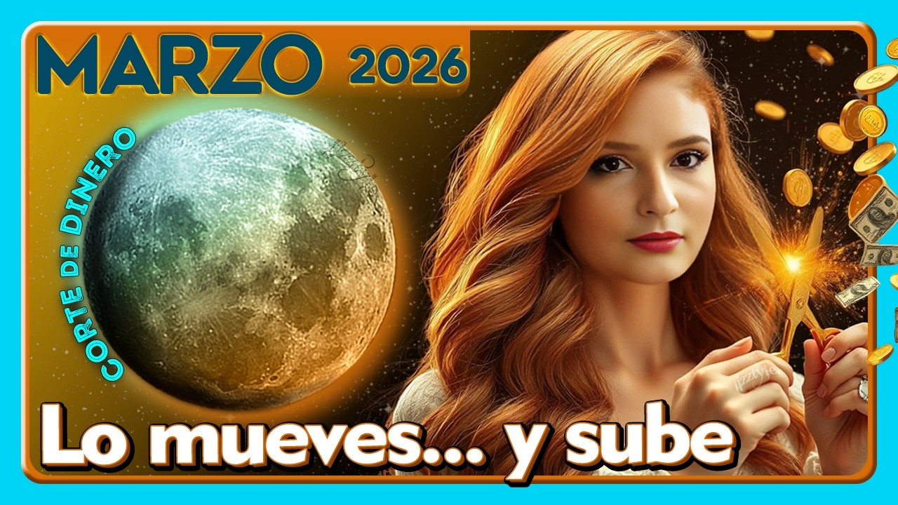 Corta el Cabello para atraer DINERO MARZO 2026 Días de LUNA para Cortar el Pelo Calendario Lunar