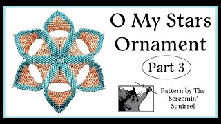 O My Stars Ornament Tutorial (Part 3) | Finishing & Hanging | Pattern by The Screamin’ Squirrel