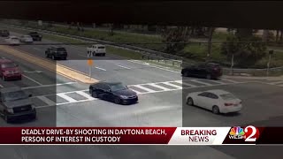 Officers arrest person of interest in deadly Daytona Beach drive-by shooting