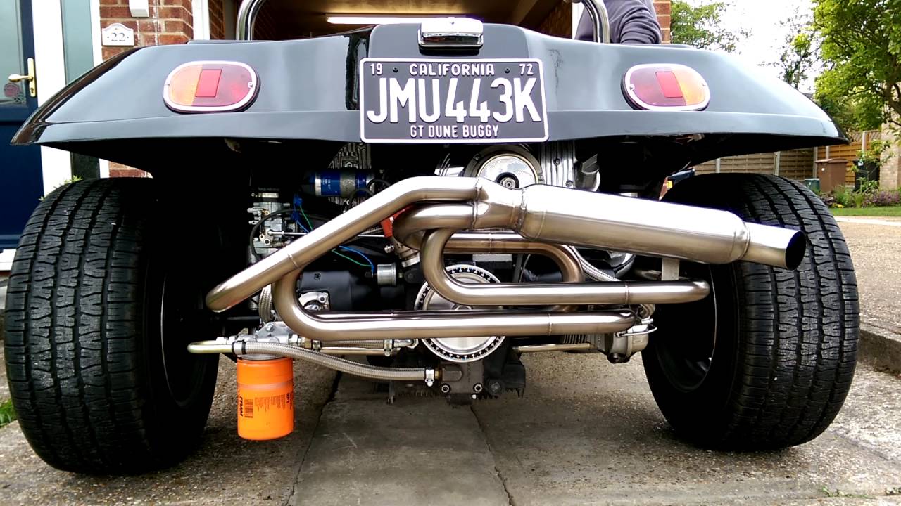 beach buggy exhaust