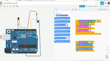 17 - Langage Arduino - Bouton poussoir et variable