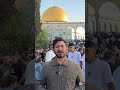 Filistinliler, Kurban Bayramı namazını işgal altındaki Doğu Kudüs’teki Mescid-i Aksa’da kıldı