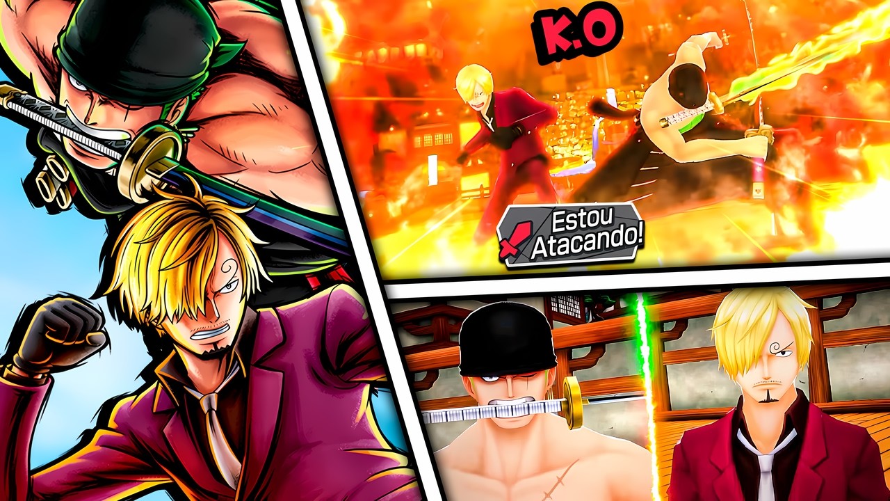 Testei os NOVOS Zoro & Sanji EX no One Piece Bounty Rush e me surpreendi...