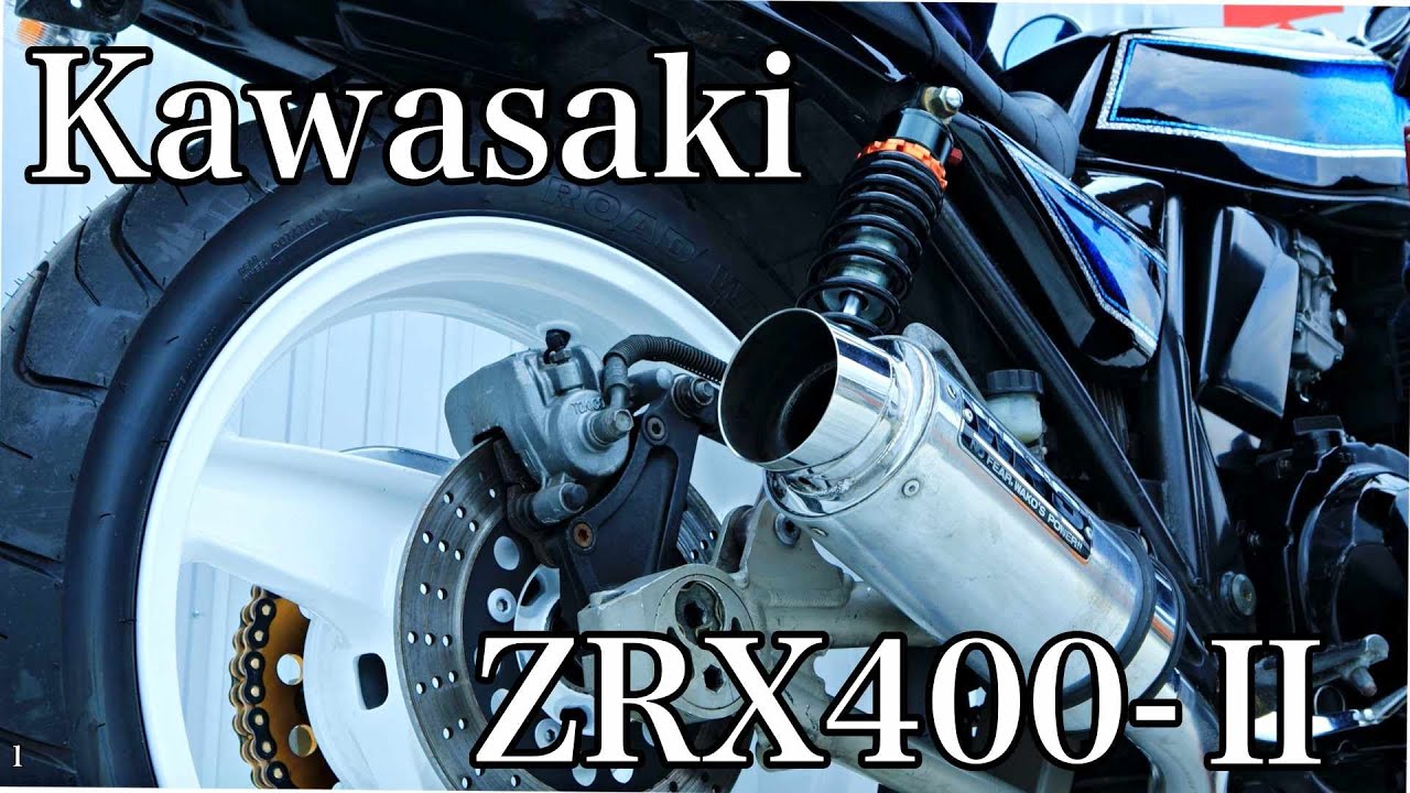 HanashoPV】ZRX400を弄りたくなる動画 - I want to customize the