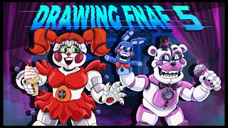 DRAWING FNAF SISTER LOCATION!! (Part Five)