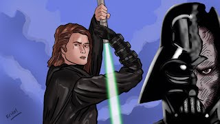 Celebrity Anakin Vader Sketch Profile