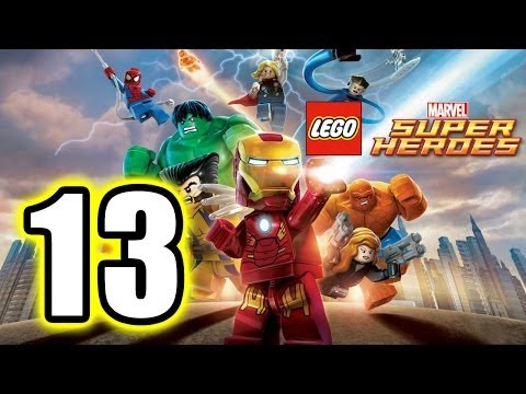 Lego Marvel Super Heroes: Level 13 Magnetic Personality - FREE PLAY (Minikits \u0026 Stan In Peril) - HTG