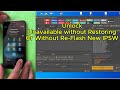 Unlock Unavailable without Restoring  Or Without Re-Flash New IPSW