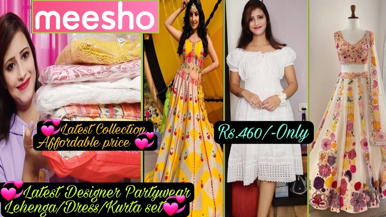 Meesho Haul🌟Meesho Partywear Lehenga/Dress/Top🌟Meesho Online Shopping🌟