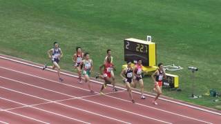 H29　南関東　男子800m　予選2組