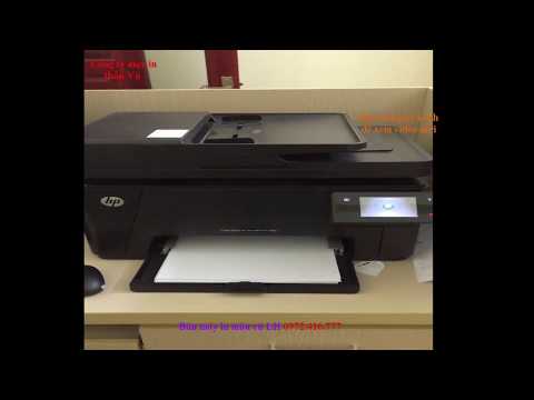Video Bán máy in laser màu đa chức năng cũ hp M177FW - youtube