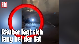 Geldautomaten-Sprengung: Bankräuber stolpert über die Beute