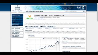 Análisis bursátil semanal en el Ibex35: cotización acciones Banco Santander + Solaria + IAG y Meliá