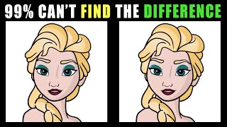 Spot The Difference : [ Find The Difference] Funzzle | Puzzle Game - 50 | Elsa | Frozen