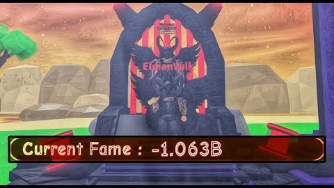 Getting -1B Fame and 1st on Notorious Leaderboard in Lifting Simulator!