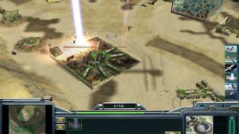 Command & Conquer Generals: Zero Hour - Challenge Mode (Hard) USA Laser vs Dr. Thrax, part 2 / 2