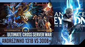 ULTIMATE CROSS SERVER | ANDREZINHO - 131B VS 310B+ | LEGACY OF DISCORD