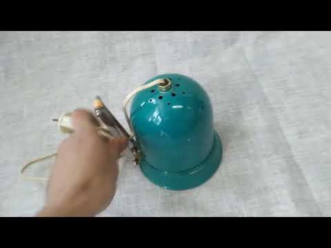 Лампа настольная с пантографом. СССР.