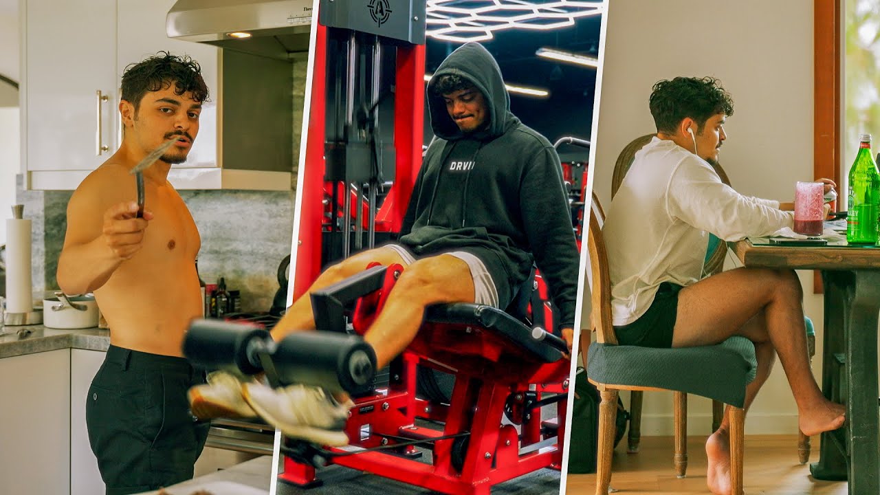 health/fitness day in the life of an online entrepreneur