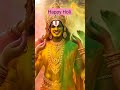 హ్యాపీ హోలీ 🙏 వెంకటేశ్వర స్వామి ఆశీర్వాదంతో రంగుల ఆనందం!