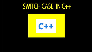 C++ Tutorial : How to use switch statement works in c++